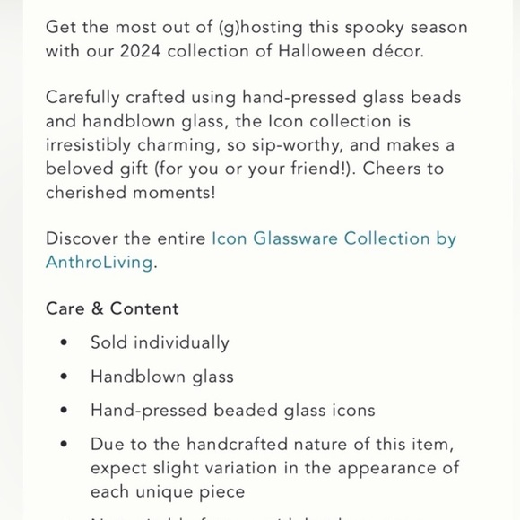 Skull icon mystic juice glass - Picture 5 of 6